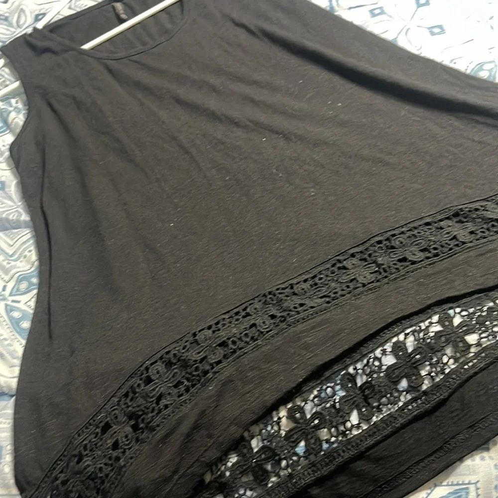 Cute black ND top L